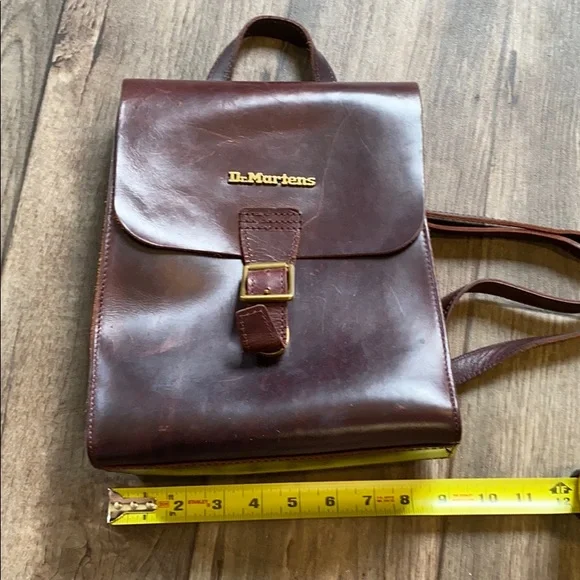 Dr. Martens Brown Leather Backpack - Picture 10 of 16